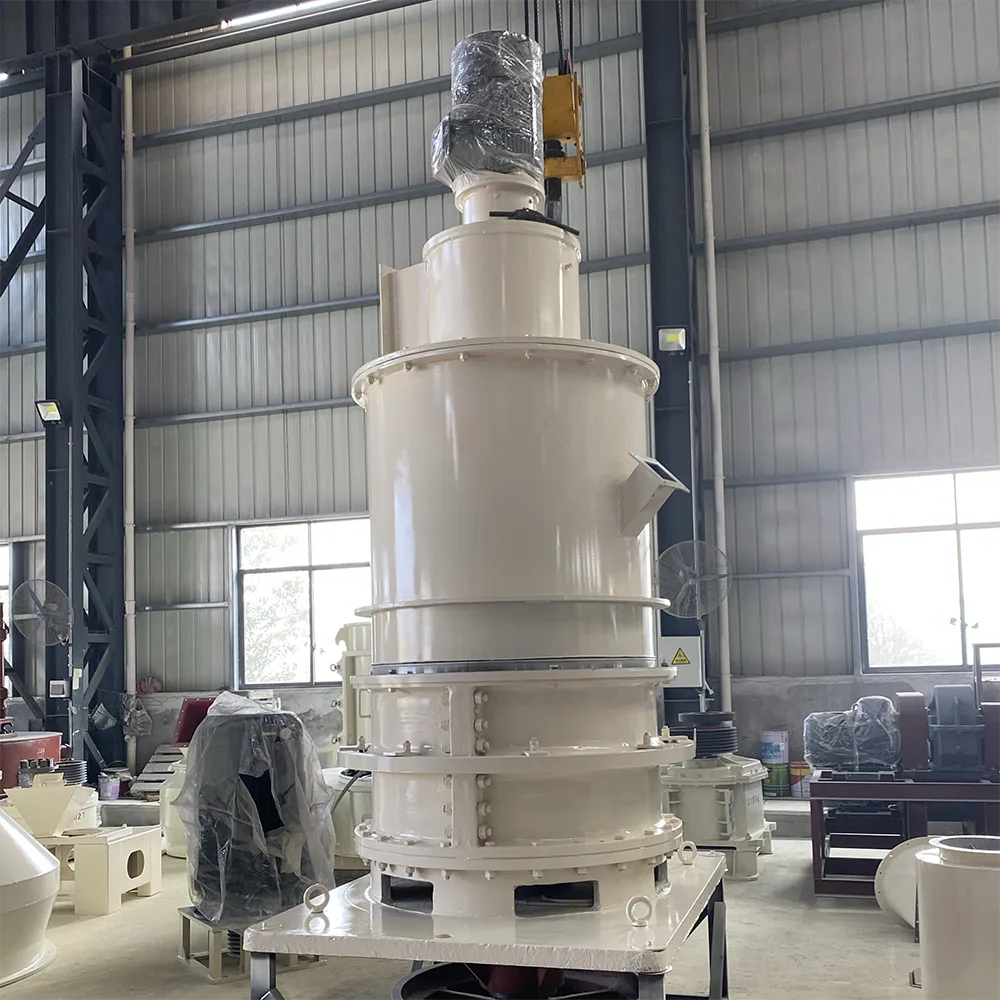 CRGM ultrafine grinding mill structure with classifier, rollers and grinding rings